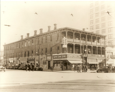Goodlet House in the early twentieth century