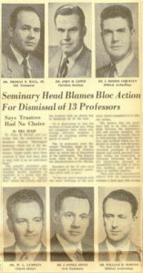 Courier-Journal article on the 1958 controversy